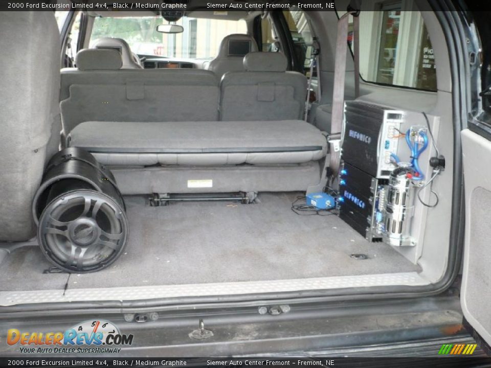 2000 Ford Excursion Limited 4x4 Black / Medium Graphite Photo #30