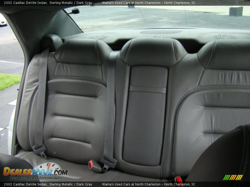 2002 Cadillac DeVille Sedan Sterling Metallic / Dark Gray Photo #13