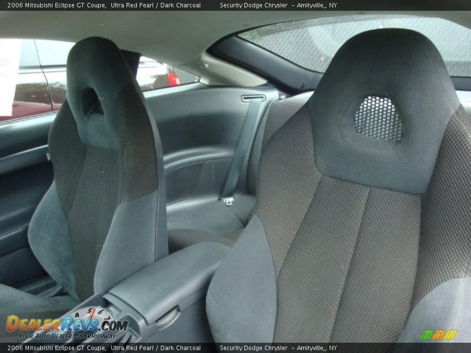2006 Mitsubishi Eclipse GT Coupe Ultra Red Pearl / Dark Charcoal Photo #9