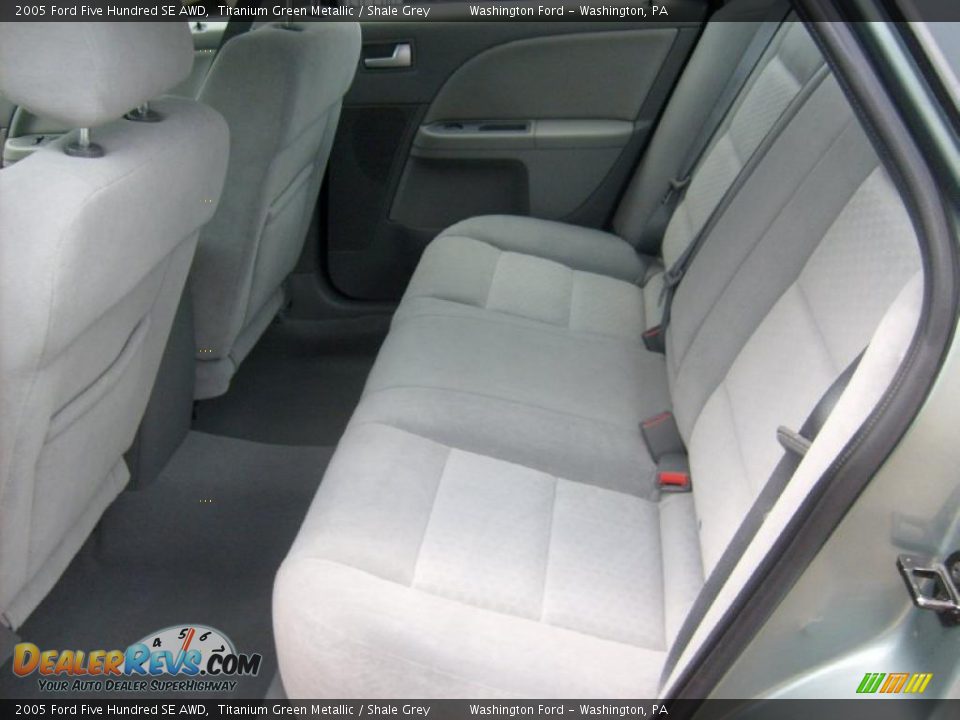 2005 Ford Five Hundred SE AWD Titanium Green Metallic / Shale Grey Photo #12