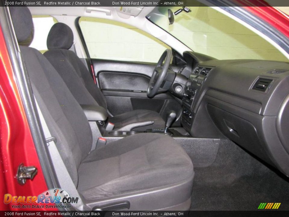 2008 Ford Fusion SE Redfire Metallic / Charcoal Black Photo #11