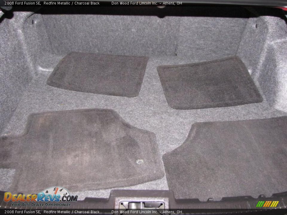 2008 Ford Fusion SE Redfire Metallic / Charcoal Black Photo #18