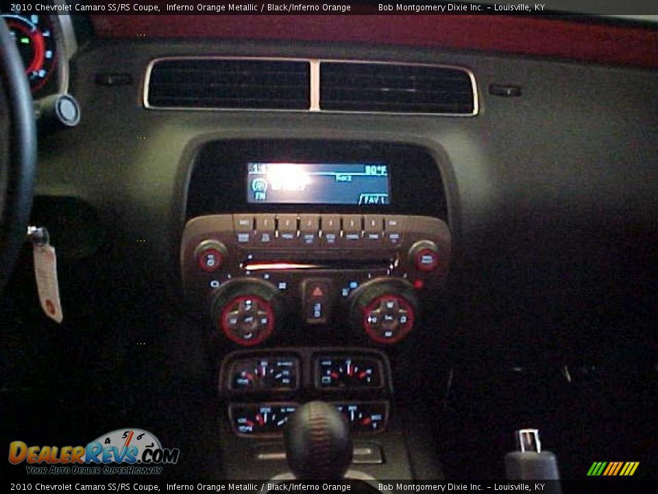 2010 Chevrolet Camaro SS/RS Coupe Inferno Orange Metallic / Black/Inferno Orange Photo #18