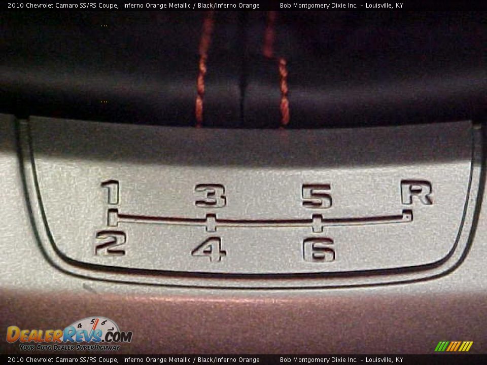 2010 Chevrolet Camaro SS/RS Coupe Inferno Orange Metallic / Black/Inferno Orange Photo #20