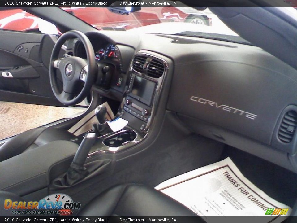 2010 Chevrolet Corvette ZR1 Arctic White / Ebony Black Photo #9