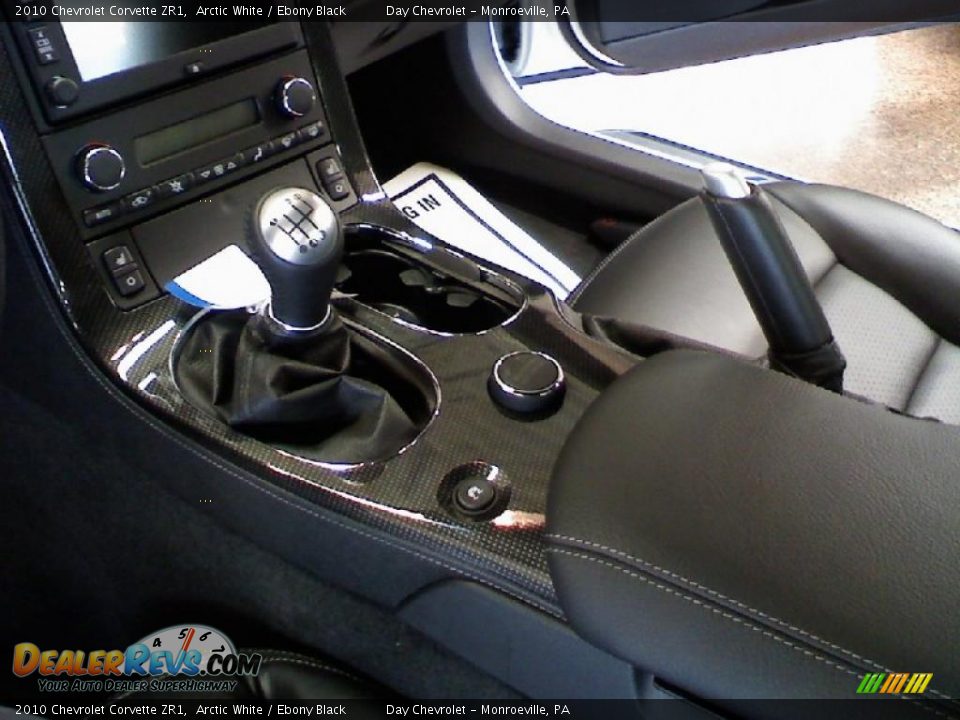 2010 Chevrolet Corvette ZR1 Arctic White / Ebony Black Photo #11