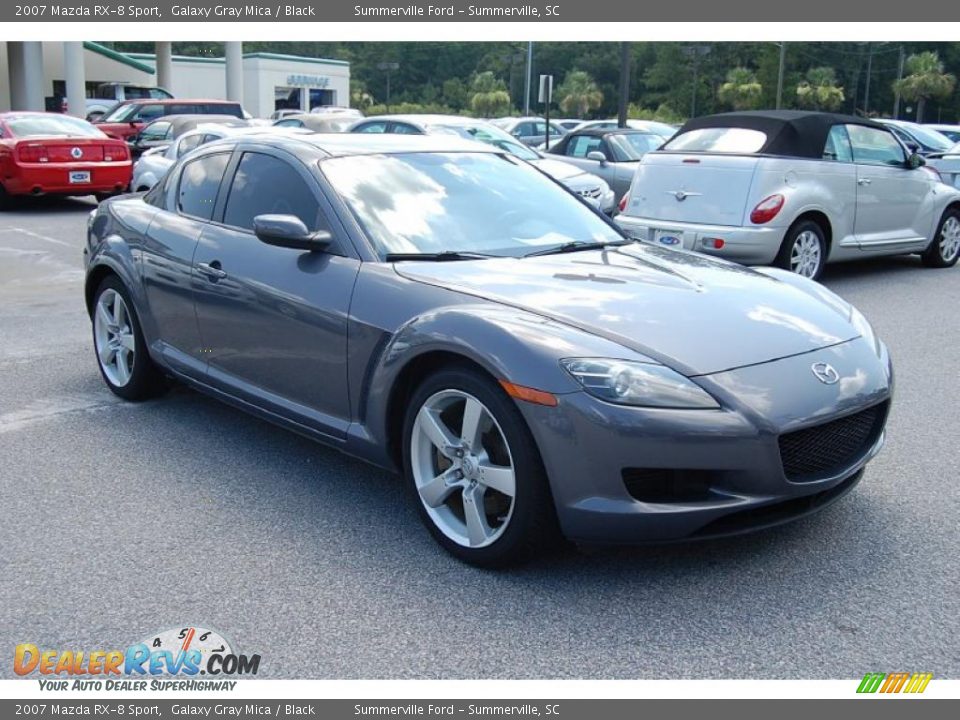 2007 Mazda RX-8 Sport Galaxy Gray Mica / Black Photo #1