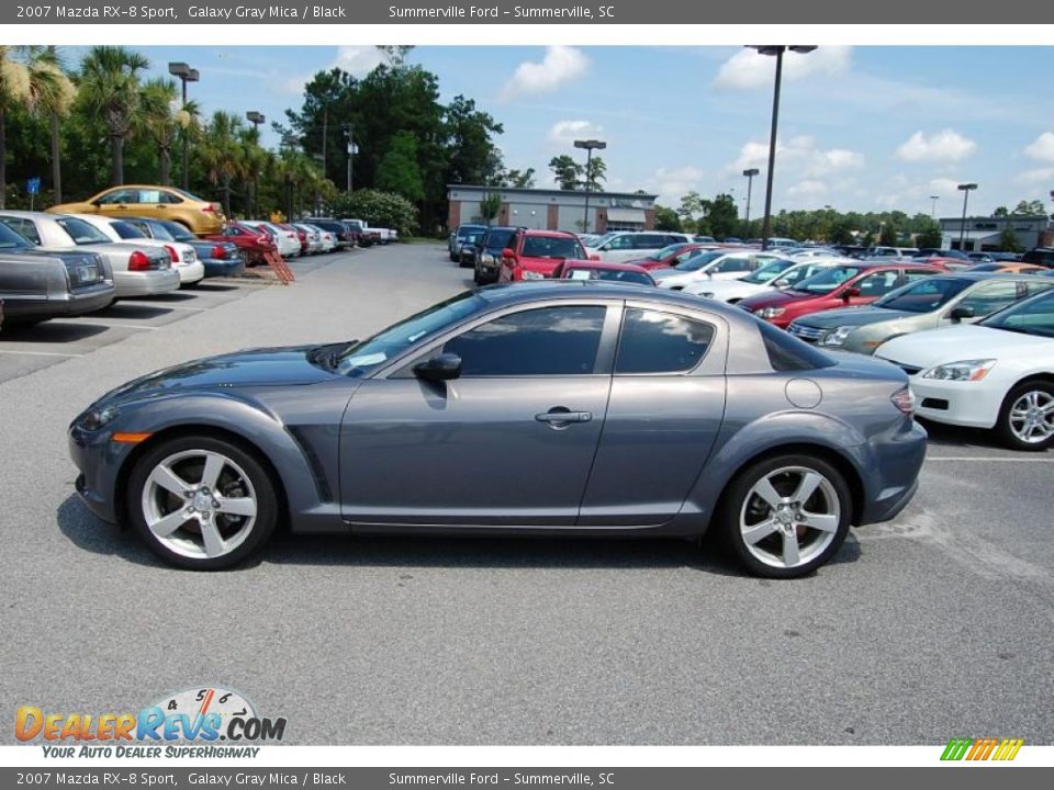 2007 Mazda RX-8 Sport Galaxy Gray Mica / Black Photo #2