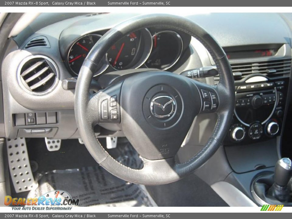 2007 Mazda RX-8 Sport Galaxy Gray Mica / Black Photo #3