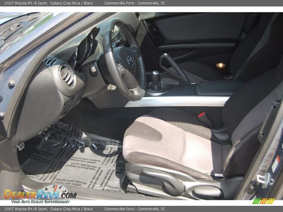 2007 Mazda RX-8 Sport Galaxy Gray Mica / Black Photo #4