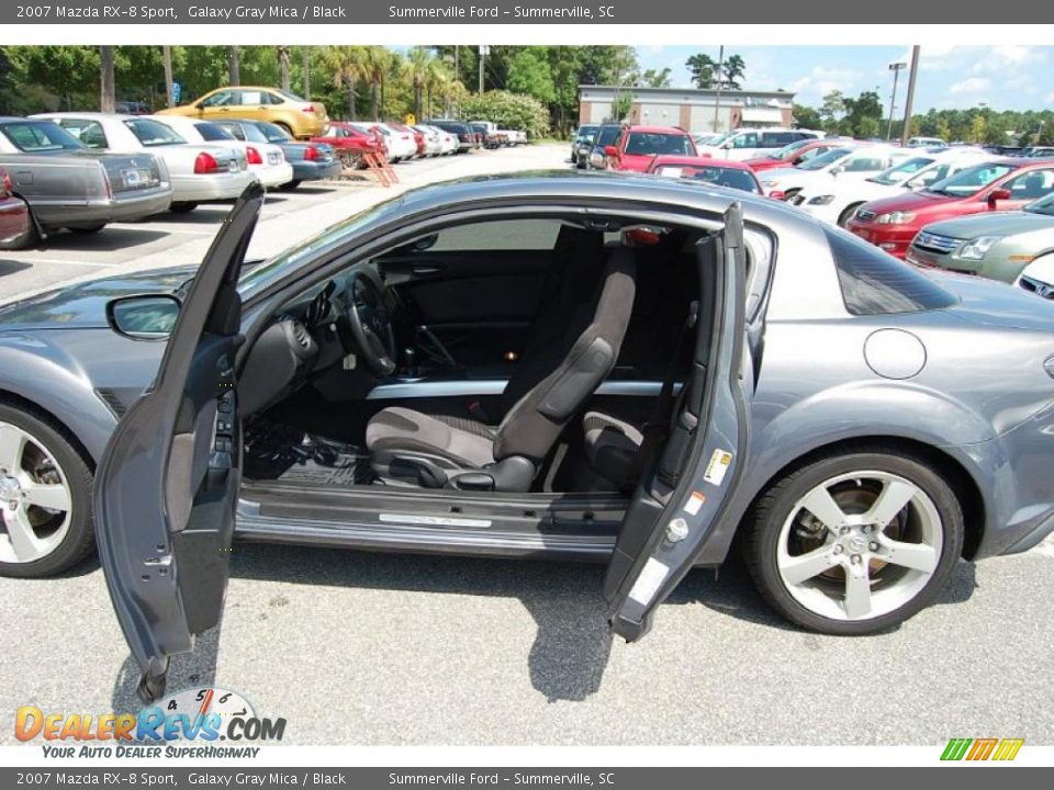 2007 Mazda RX-8 Sport Galaxy Gray Mica / Black Photo #6