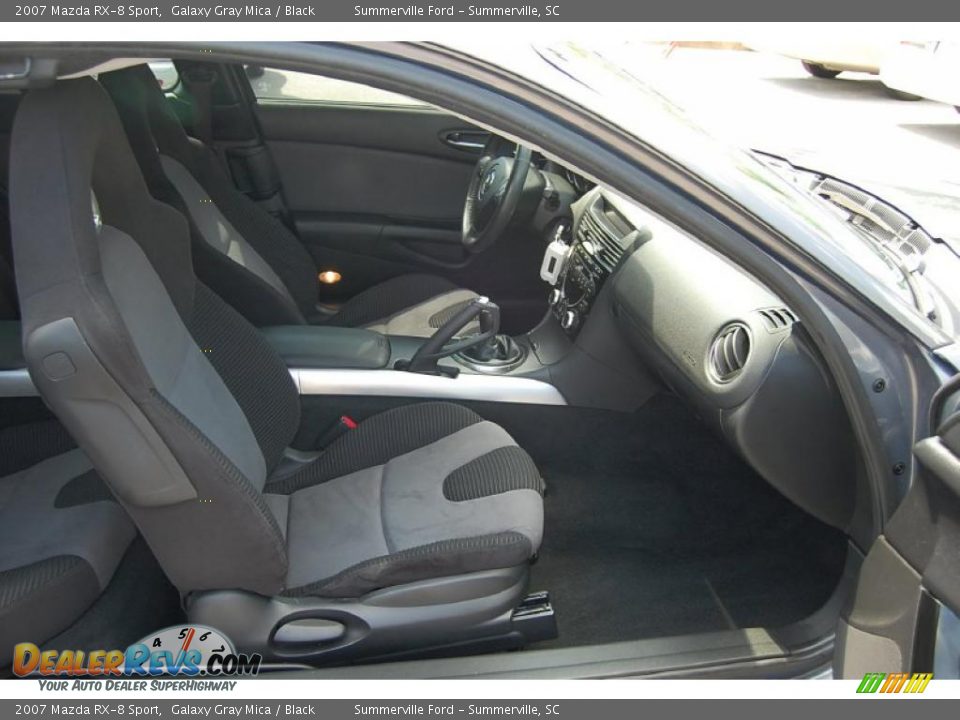 2007 Mazda RX-8 Sport Galaxy Gray Mica / Black Photo #9
