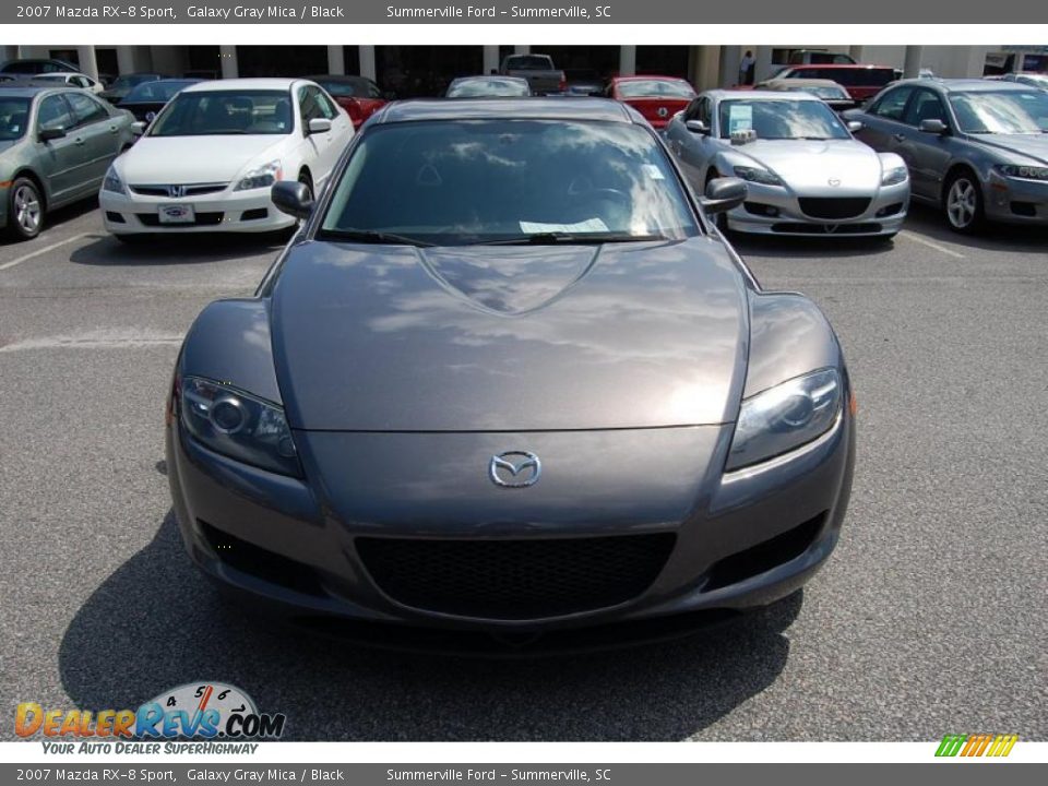 2007 Mazda RX-8 Sport Galaxy Gray Mica / Black Photo #11