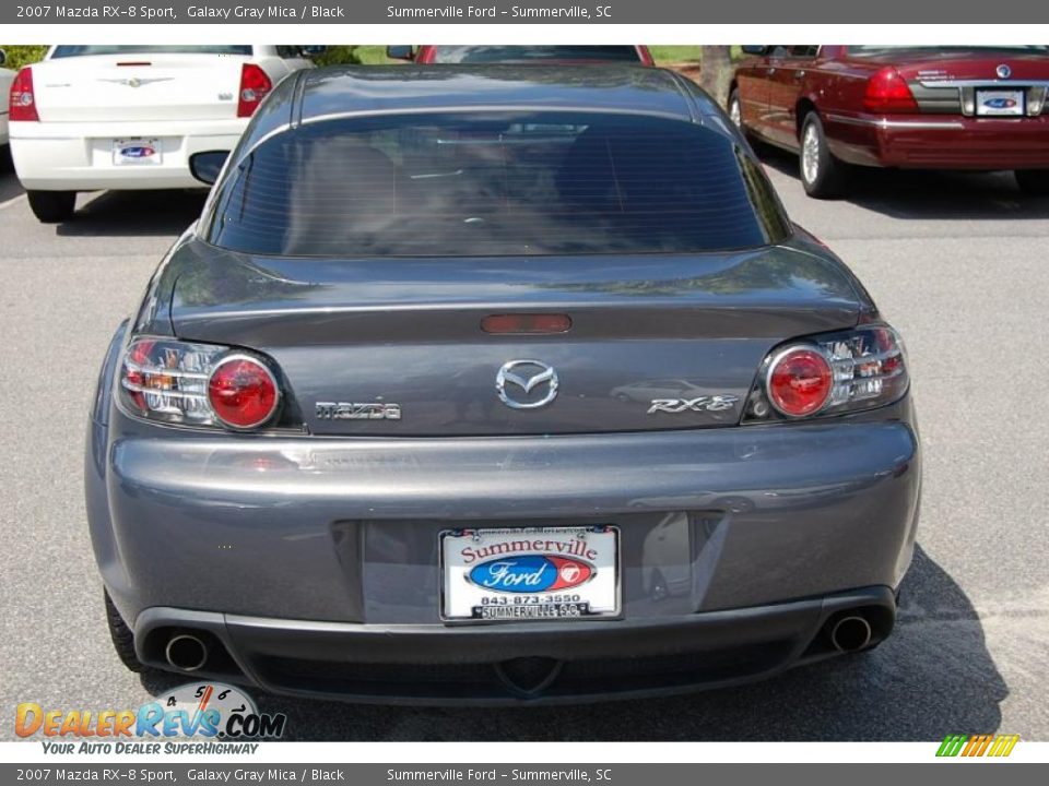 2007 Mazda RX-8 Sport Galaxy Gray Mica / Black Photo #14