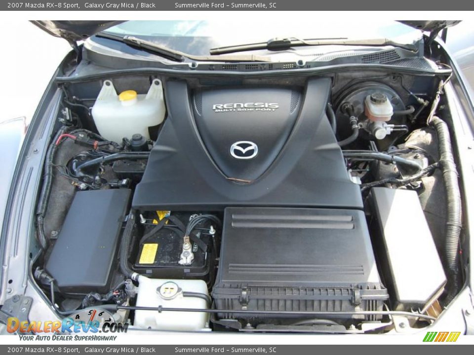 2007 Mazda RX-8 Sport Galaxy Gray Mica / Black Photo #18