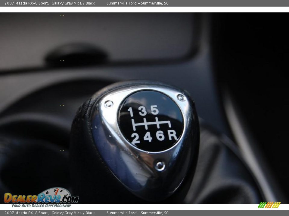 2007 Mazda RX-8 Sport Galaxy Gray Mica / Black Photo #20