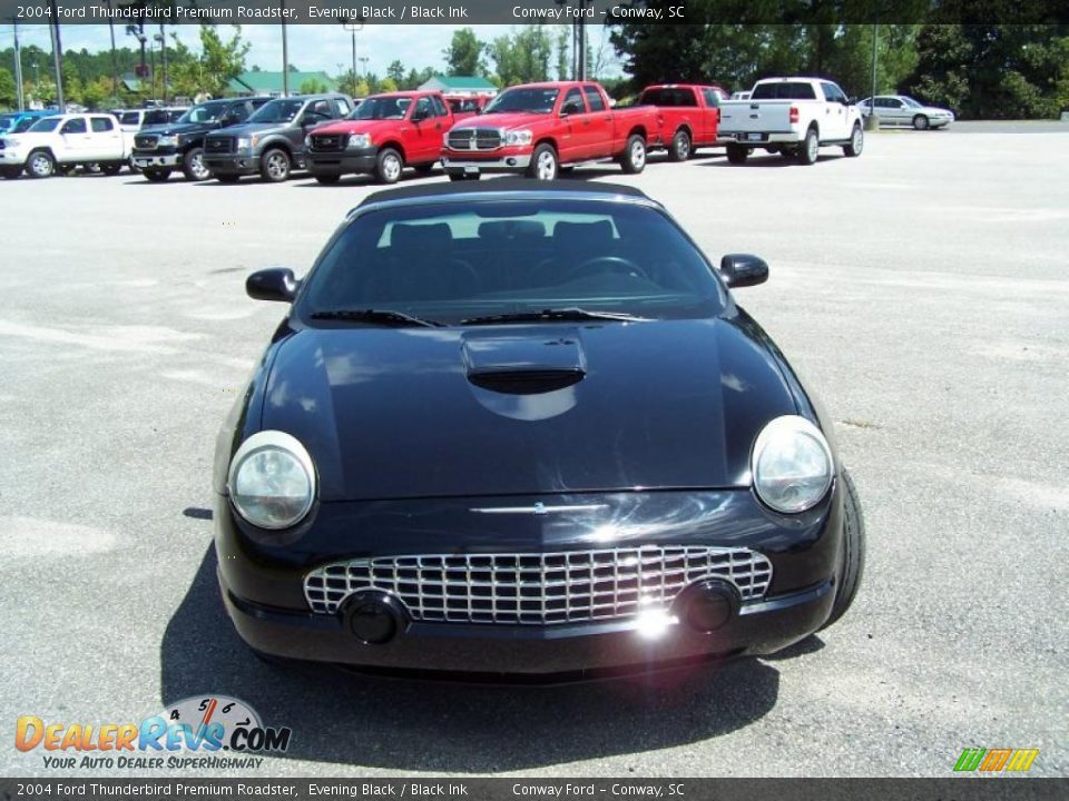 2004 Ford Thunderbird Premium Roadster Evening Black / Black Ink Photo #2
