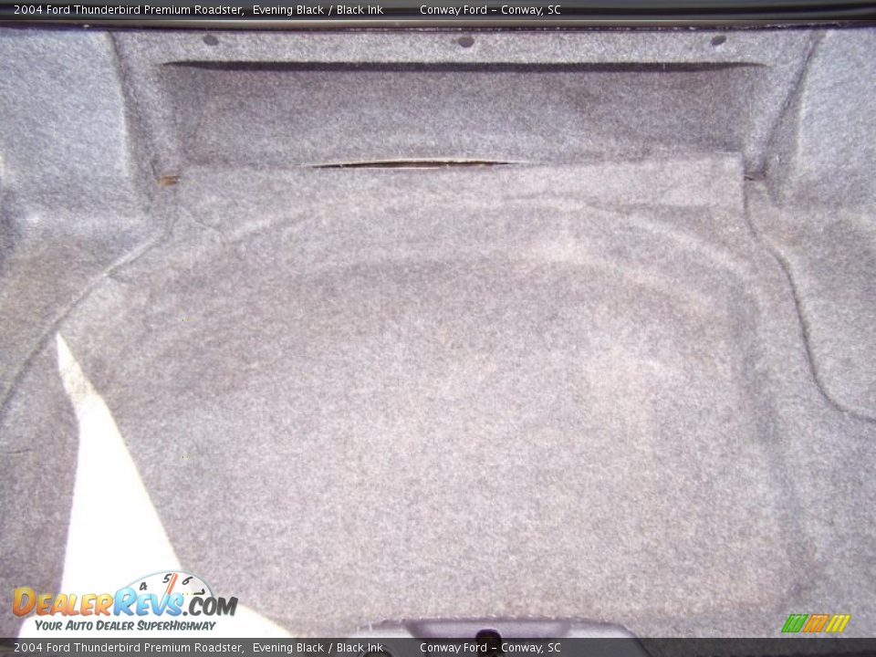 2004 Ford Thunderbird Premium Roadster Evening Black / Black Ink Photo #14