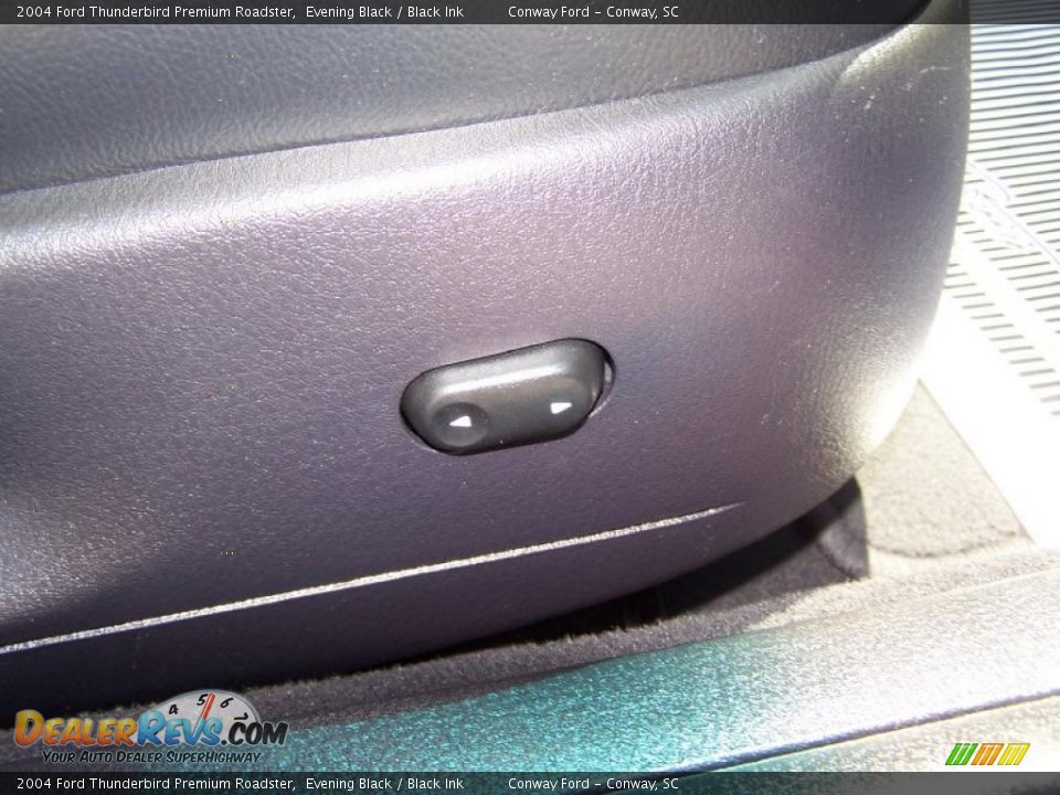 2004 Ford Thunderbird Premium Roadster Evening Black / Black Ink Photo #19