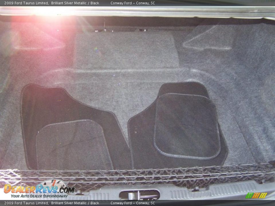 2009 Ford Taurus Limited Brilliant Silver Metallic / Black Photo #14