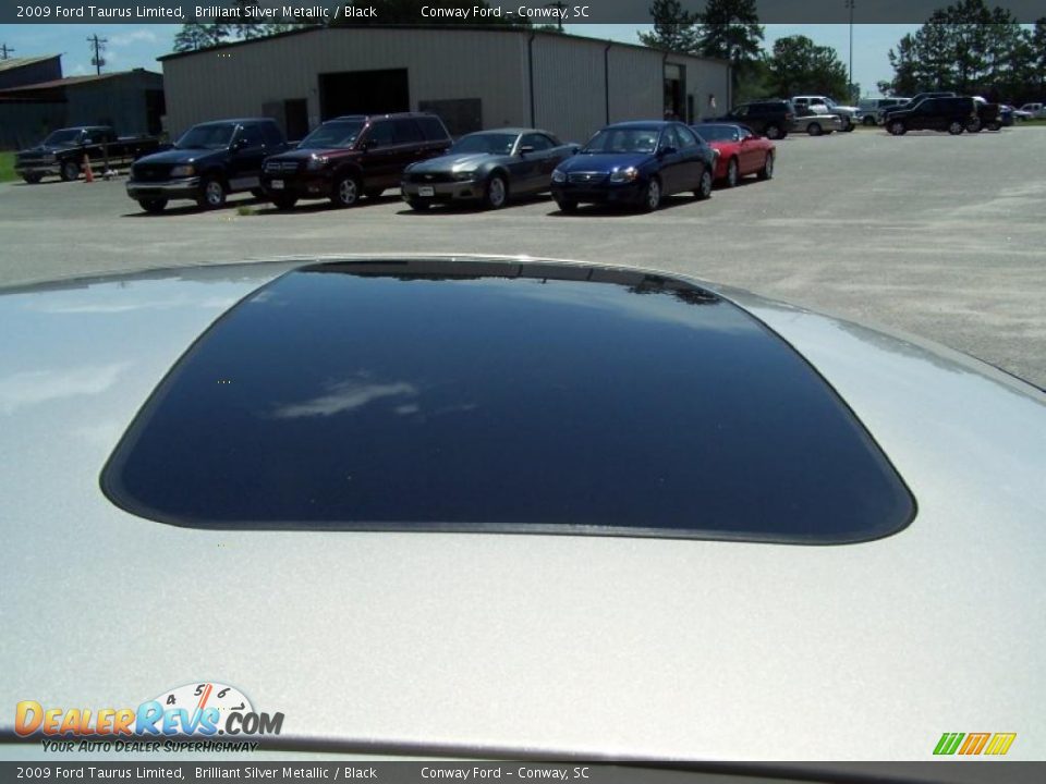 2009 Ford Taurus Limited Brilliant Silver Metallic / Black Photo #15