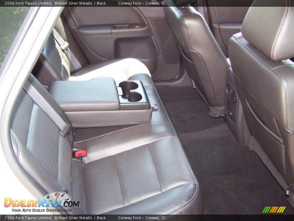 2009 Ford Taurus Limited Brilliant Silver Metallic / Black Photo #16