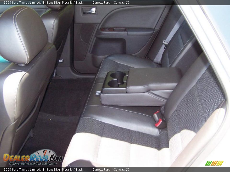 2009 Ford Taurus Limited Brilliant Silver Metallic / Black Photo #22
