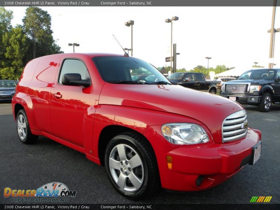 2008 Chevrolet HHR LS Panel Victory Red / Gray Photo #1
