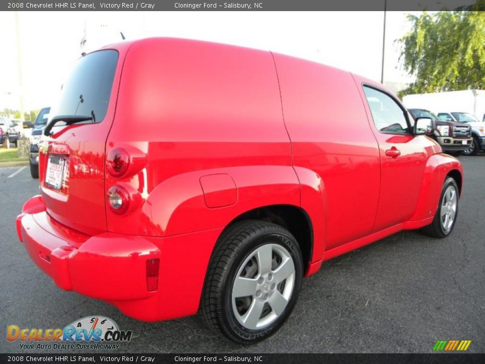 2008 Chevrolet HHR LS Panel Victory Red / Gray Photo #3