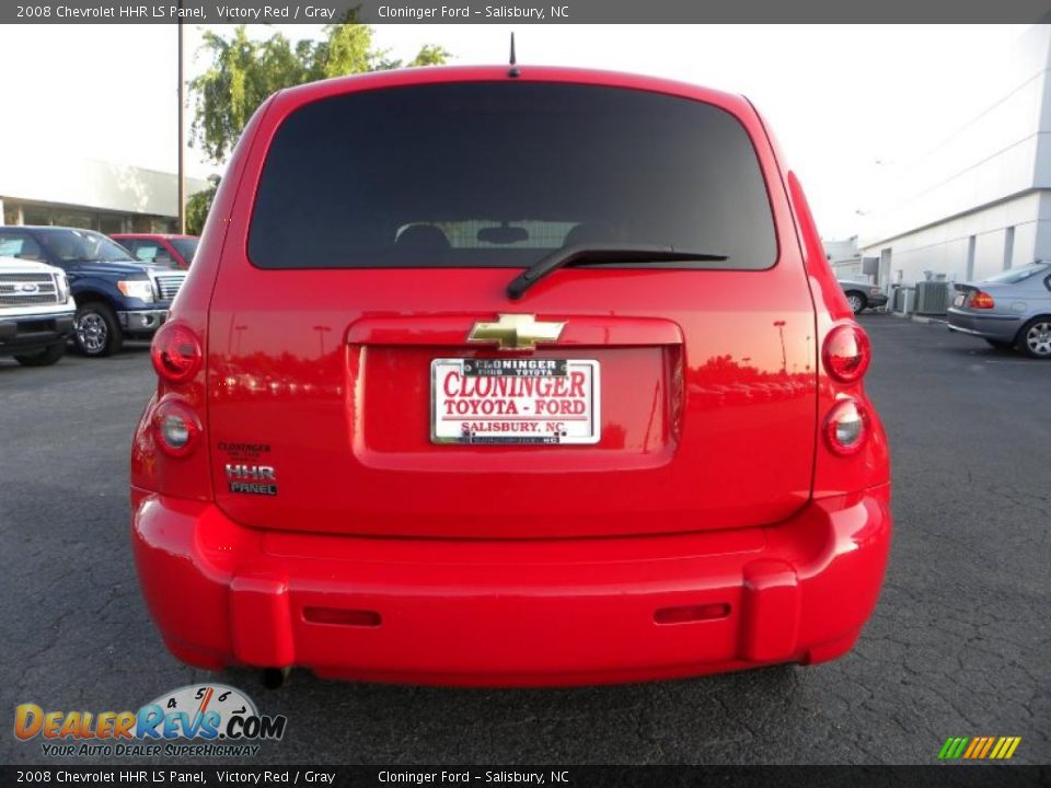 2008 Chevrolet HHR LS Panel Victory Red / Gray Photo #4