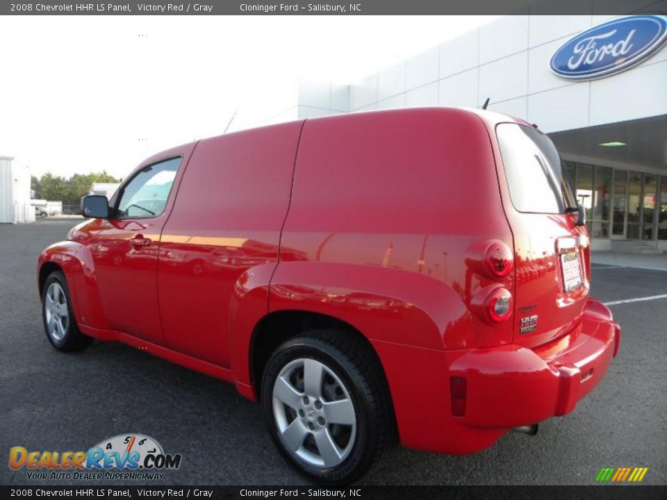 2008 Chevrolet HHR LS Panel Victory Red / Gray Photo #25