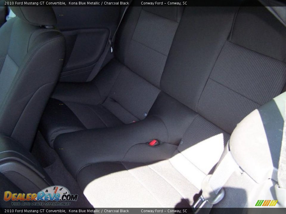 2010 Ford Mustang GT Convertible Kona Blue Metallic / Charcoal Black Photo #19