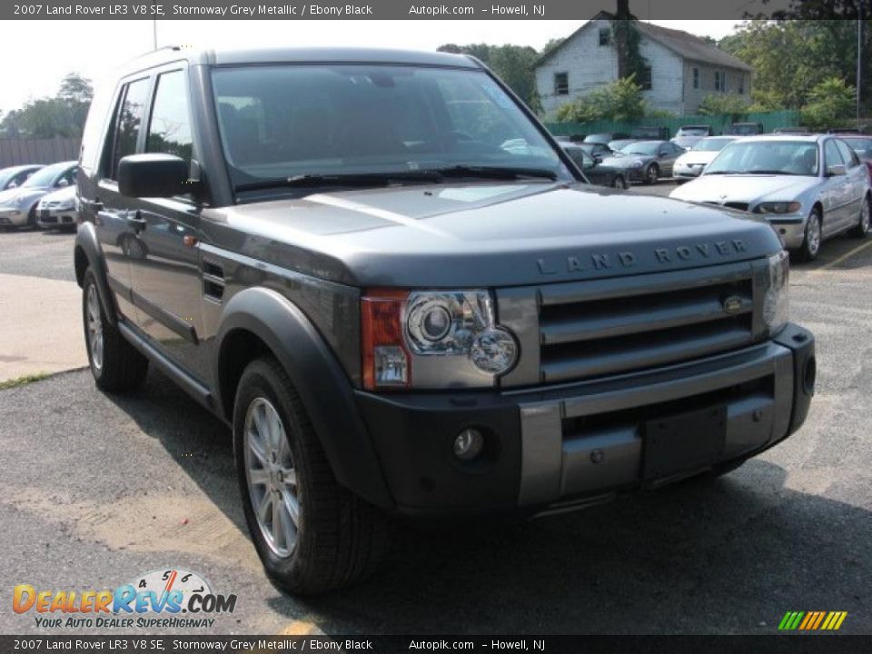 2007 Land Rover LR3 V8 SE Stornoway Grey Metallic / Ebony Black Photo #3