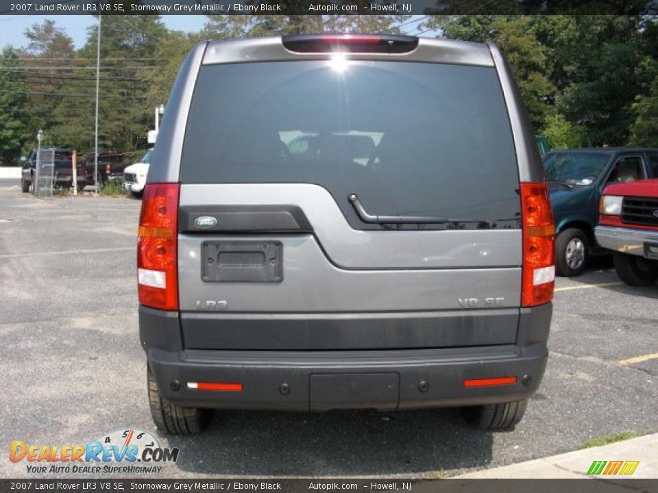 2007 Land Rover LR3 V8 SE Stornoway Grey Metallic / Ebony Black Photo #6