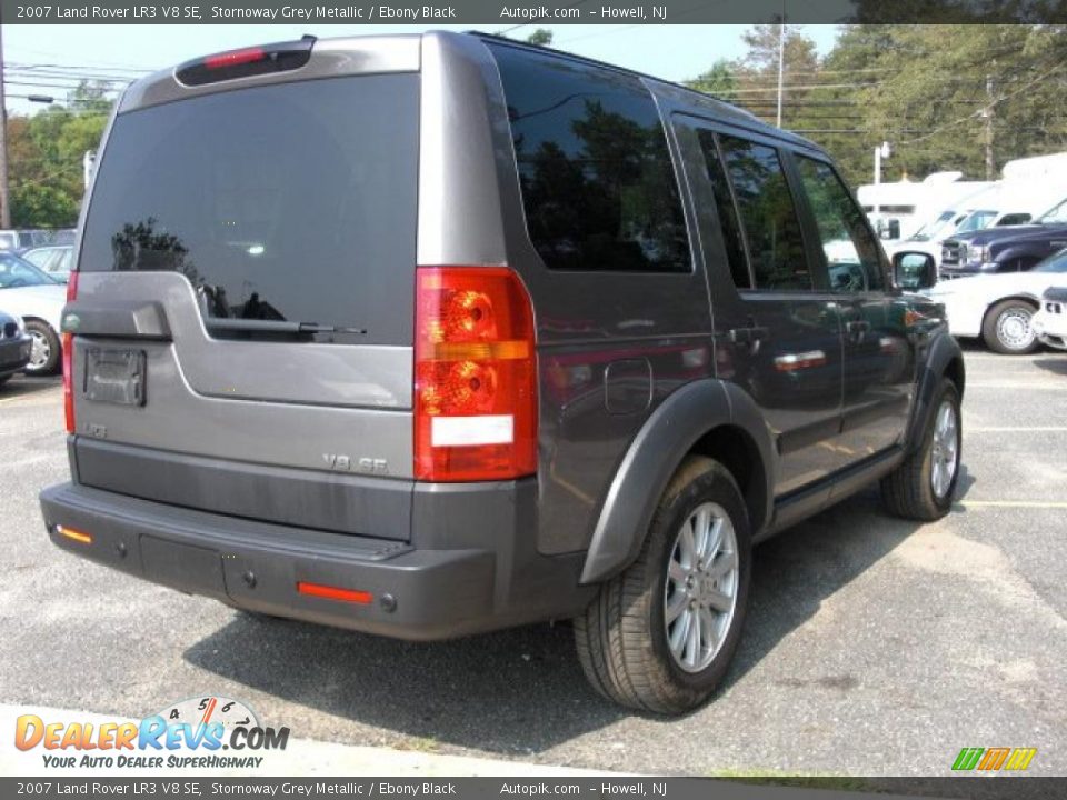 2007 Land Rover LR3 V8 SE Stornoway Grey Metallic / Ebony Black Photo #7