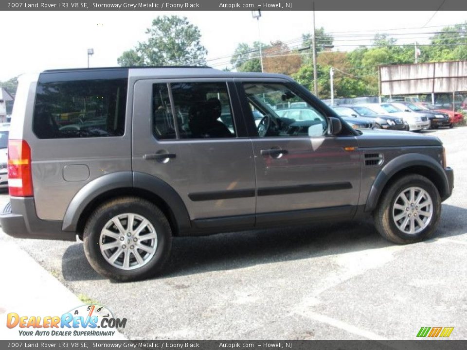2007 Land Rover LR3 V8 SE Stornoway Grey Metallic / Ebony Black Photo #8
