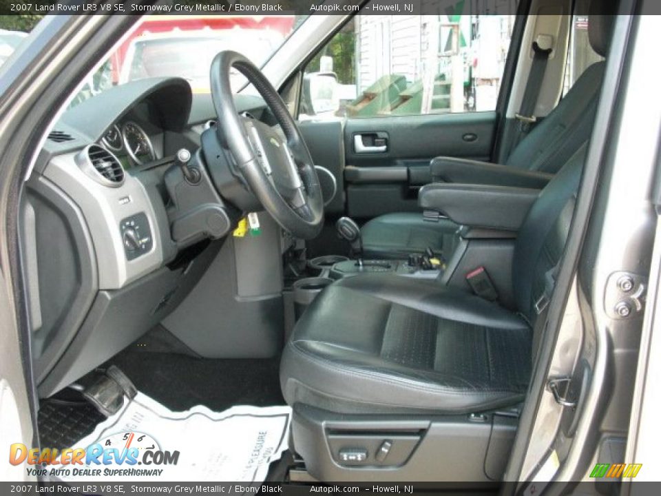 2007 Land Rover LR3 V8 SE Stornoway Grey Metallic / Ebony Black Photo #9