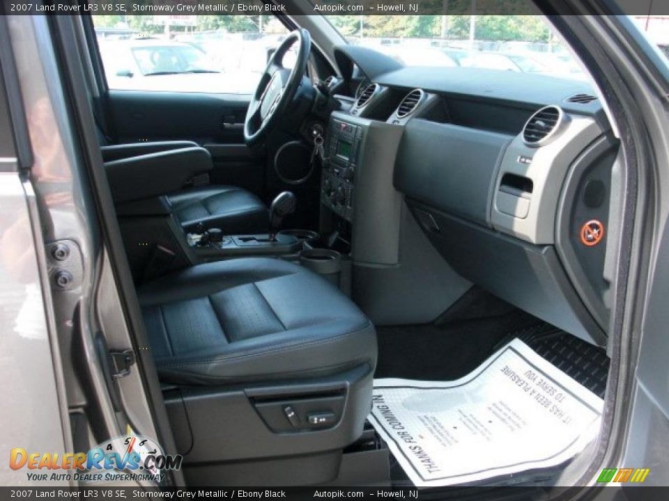 2007 Land Rover LR3 V8 SE Stornoway Grey Metallic / Ebony Black Photo #10