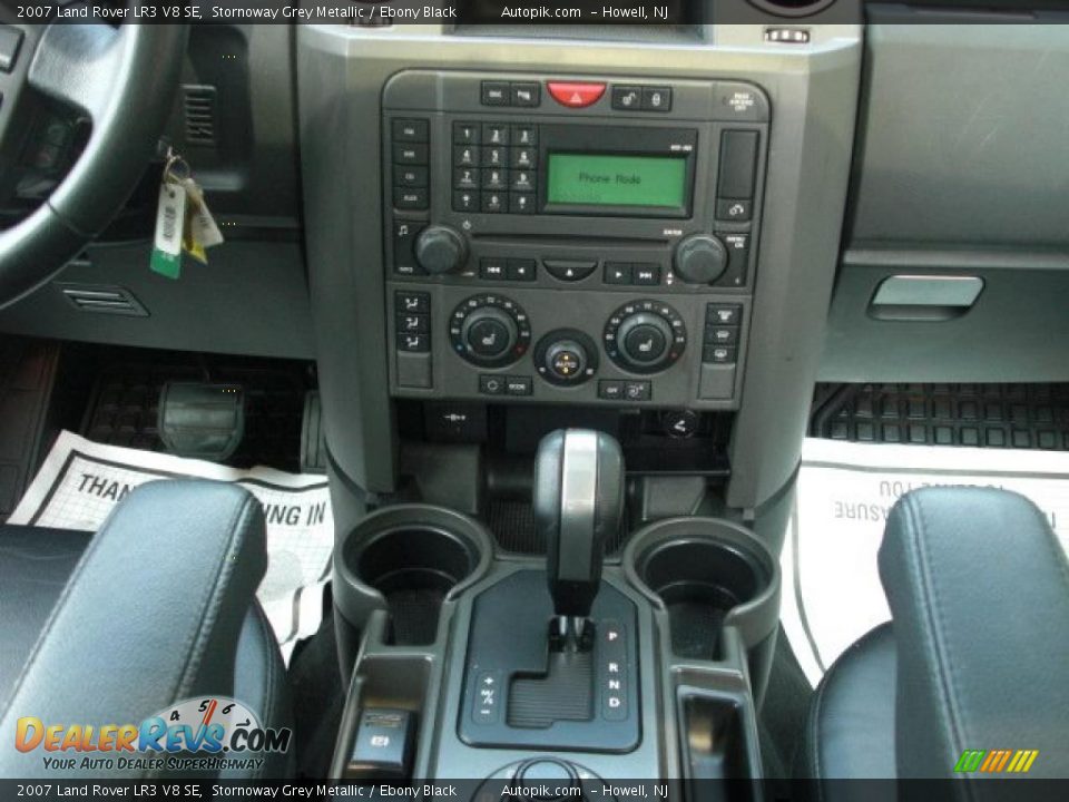 2007 Land Rover LR3 V8 SE Stornoway Grey Metallic / Ebony Black Photo #16