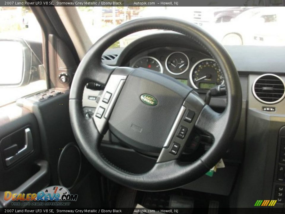 2007 Land Rover LR3 V8 SE Stornoway Grey Metallic / Ebony Black Photo #17