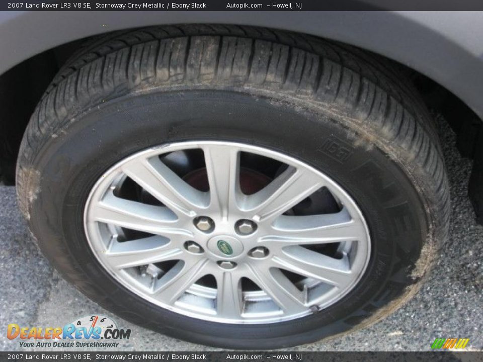 2007 Land Rover LR3 V8 SE Stornoway Grey Metallic / Ebony Black Photo #19