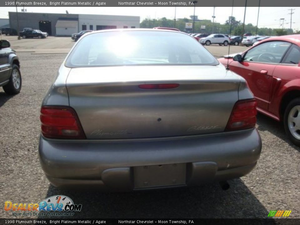 1998 Plymouth Breeze Bright Platinum Metallic / Agate Photo #3