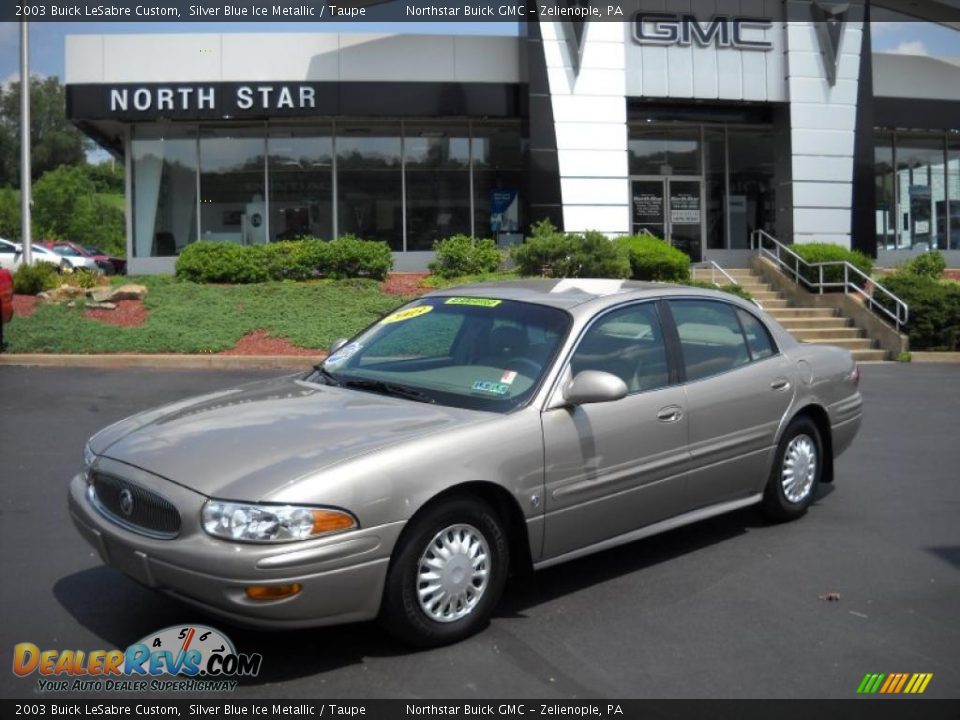 2003 Buick LeSabre Custom Silver Blue Ice Metallic / Taupe Photo #1