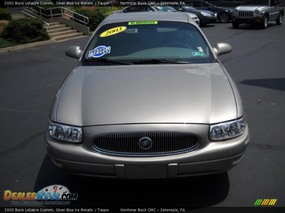 2003 Buick LeSabre Custom Silver Blue Ice Metallic / Taupe Photo #2
