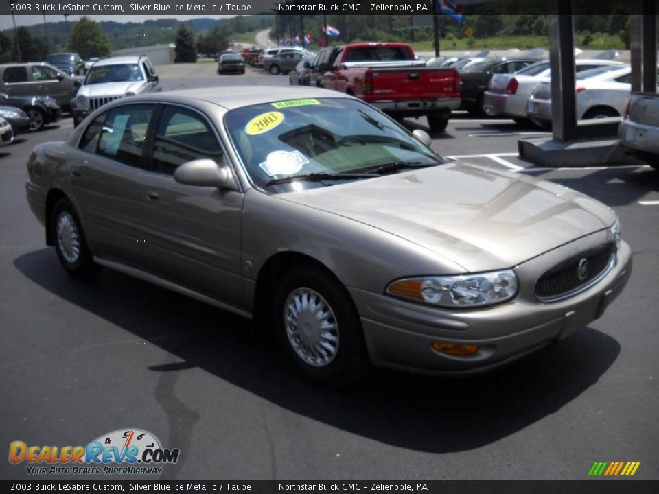 2003 Buick LeSabre Custom Silver Blue Ice Metallic / Taupe Photo #3