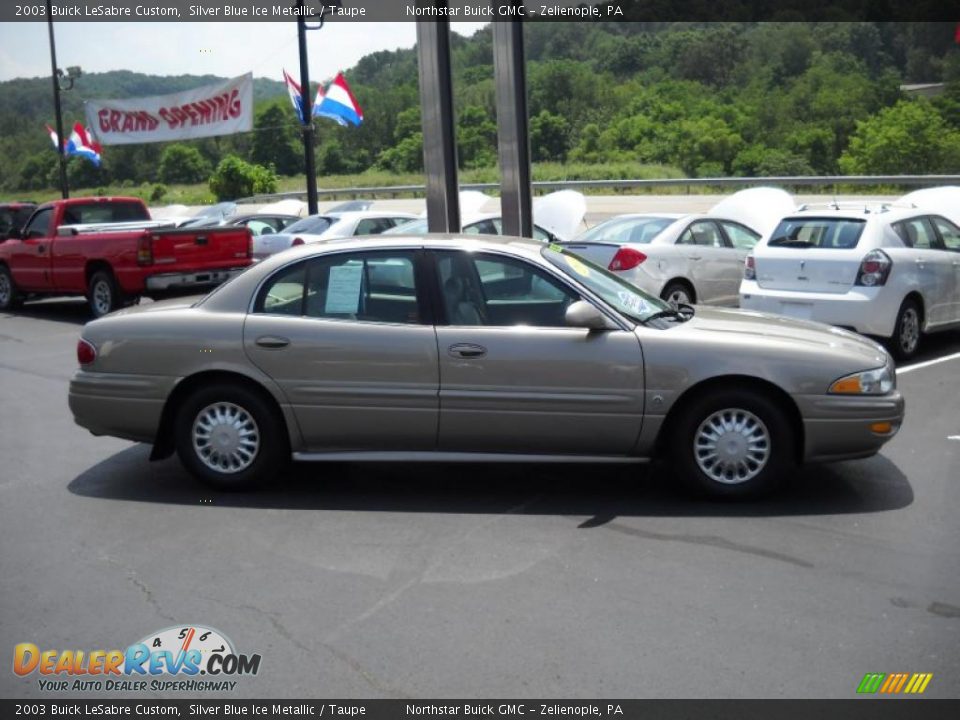 2003 Buick LeSabre Custom Silver Blue Ice Metallic / Taupe Photo #4