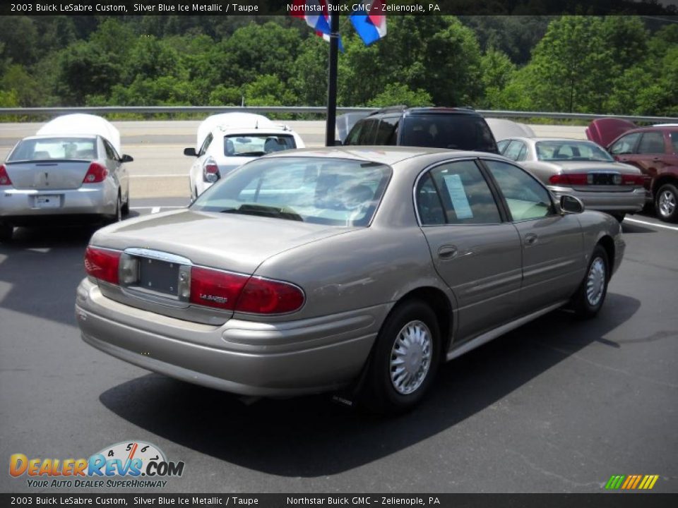 2003 Buick LeSabre Custom Silver Blue Ice Metallic / Taupe Photo #5