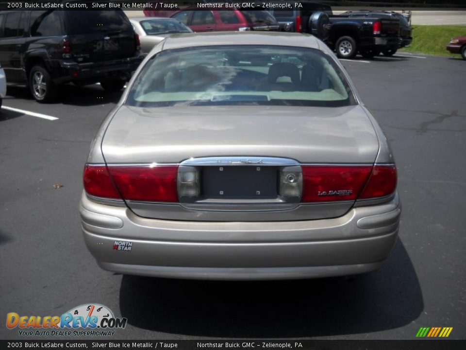 2003 Buick LeSabre Custom Silver Blue Ice Metallic / Taupe Photo #6