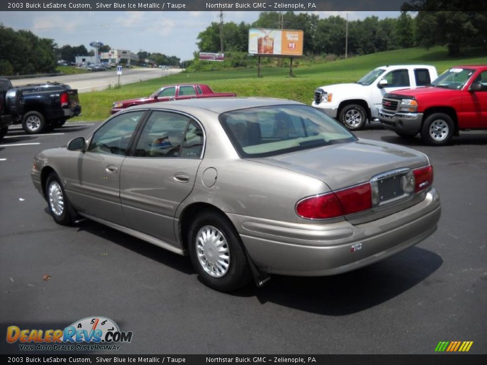 2003 Buick LeSabre Custom Silver Blue Ice Metallic / Taupe Photo #7