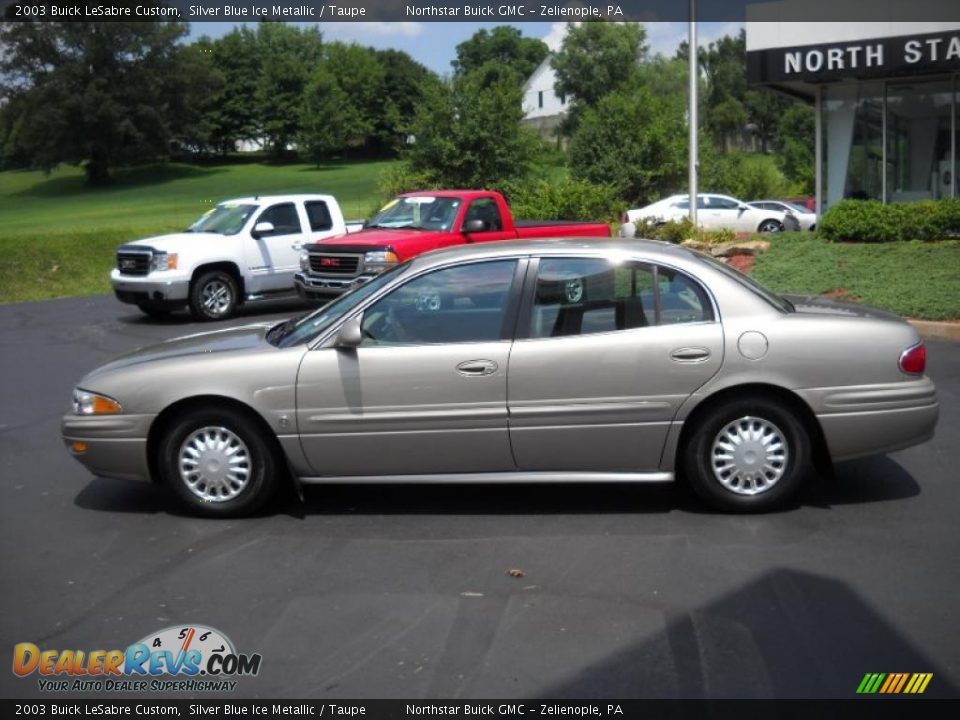 2003 Buick LeSabre Custom Silver Blue Ice Metallic / Taupe Photo #8
